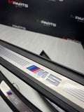 18-23 OEM BMW F90 M5 Door Sills Illuminated Covers Trims Scuff Plates SET
