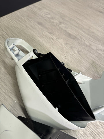 15-20 Ferrari 488 White Interior Dash Vents Trims Set