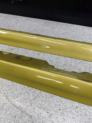 01-06 BMW E46 M3 Rocker Panels Side Skirts OEM Phoenix Yellow
