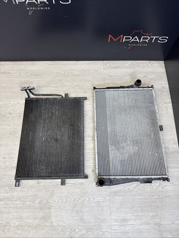 01-06 BMW E46 M3 Aluminum OEM Stock Factory Genuine Radiator + AC Condenser