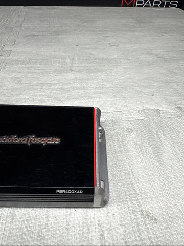 Rockford Fosgate PBR400X4D Punch Series 400W Class-D 4-Channel Amplifier