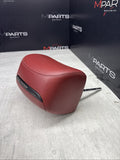 2001-2006 BMW E46 M3 Convertible Rear Headrest Head Rest Imola Red OEM