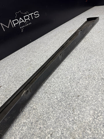 94-99 BMW E36 M3 COUPE RIGHT PASSENGER SIDE SKIRT ROCKER MOLDING COSMOS BLACK