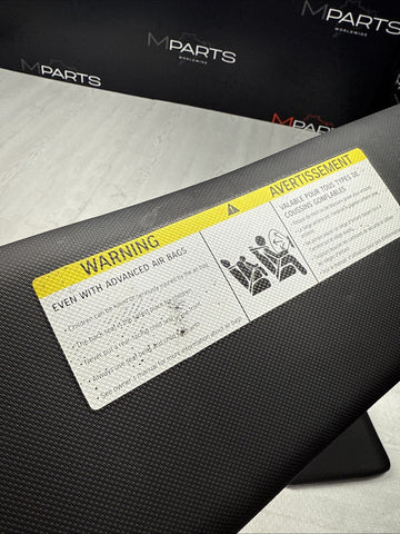 12-20 BMW F30 F32 F80 F82 M3 M4 Interior Sun Visors Black 8061313 8061314 *Flaws