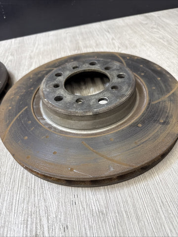 98-02 BMW Z3M Front Discs Brake Rotors Drilled & Slotted