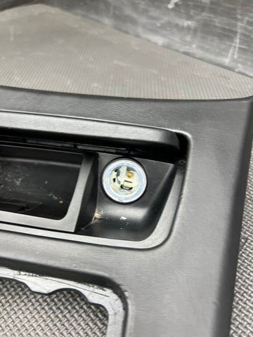 09-13 BMW E90 E92 M3 CIC Center Console Cover Shifter Trim Panel Black MANUAL