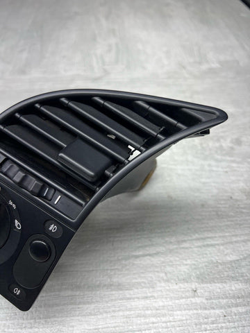 92-99 BMW E36 M3 LEFT DRIVER  AIR AC HEAT VENT GRILL W HEADLIGHT SWITCH