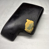 01-06 BMW E46 M3 Center Console Armrest Arm Rest Black Leather *Notes*