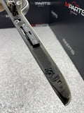 01-06 BMW E46 M3 Convertible Trunk Lid Grip Key Deck Handle Titanium Silver