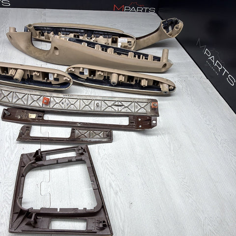 00-06 BMW E46 325ci 330ci 328ci Complete Wood Trim Set Coupe Armrests Center