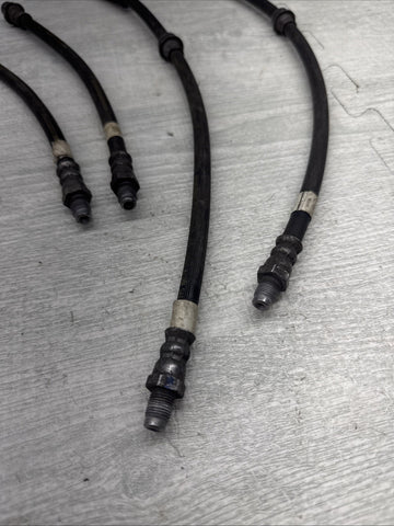 2015-2020 BMW F80 F82 F83 M3 M4 Full Brake Lines Hoses Set OEM 2284748