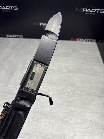 01-06 BMW E46 M3 Convertible Trunk Lid Grip Key Deck Handle Blue *2 Broken Tabs*