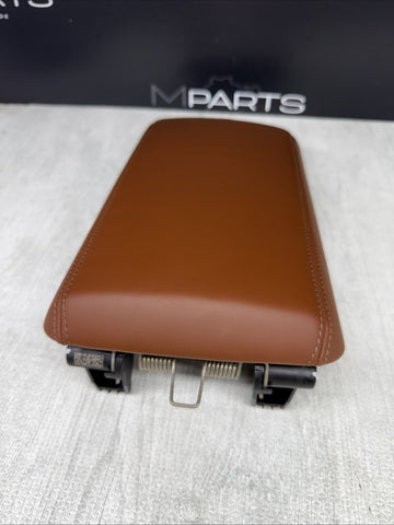 21-25 BMW G80 G82 G83 M3 M4 Center Console Armrest Arm Rest Top Tartufo Brown