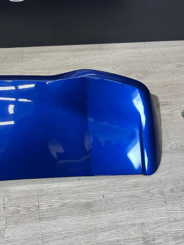 OEM BMW G01 F97 X3 X3M Rear Tailgate Liftagte Trunk Roof Upper Wing Spoiler Blue
