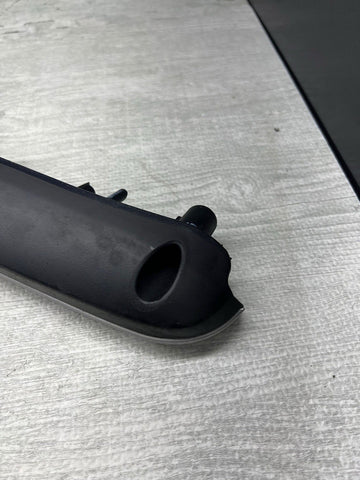 BMW 01-06 E46 M3 Coupe Left Driver Rear Armrest Brushed Aluminum OEM