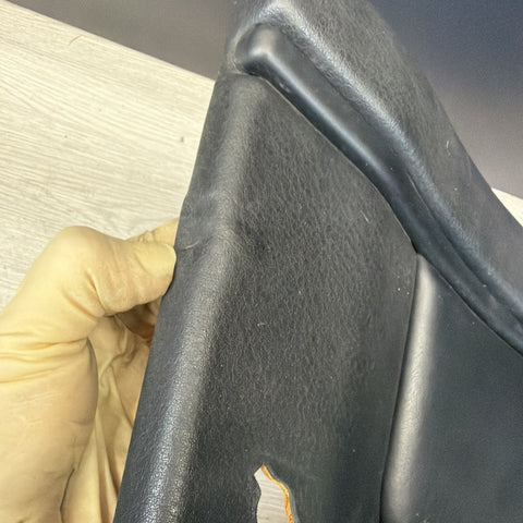 96-02 BMW Z3M Front Left Driver Door Card Panel Cover Trim Leather Black