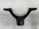 01-06 BMW E46 M3 Lower Steering Wheel Trim Cover Plate Black