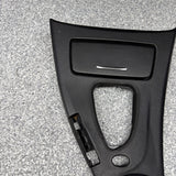 08-13 BMW E93 M3 OEM  Front Center Console Cover Leather DCT *Creasing*