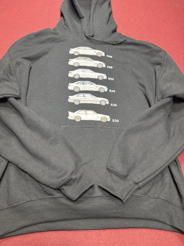 Mpartsworldwide X Precision Hoodie Hoody 2025 Black  Generations XL Extra Large