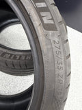 Used 275/35ZR19 Michelin Pilot Sport 4 S 102Y 8/32 Pair