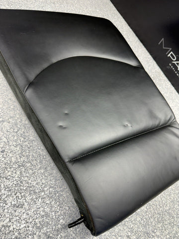 2001-2006 BMW E46 M3 Coupe Rear Top Seat Black Napa Leather OEM