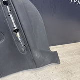 BMW E46 M3 01-06 Coupe Rear Left Door Cards Black Genuine 51437890743