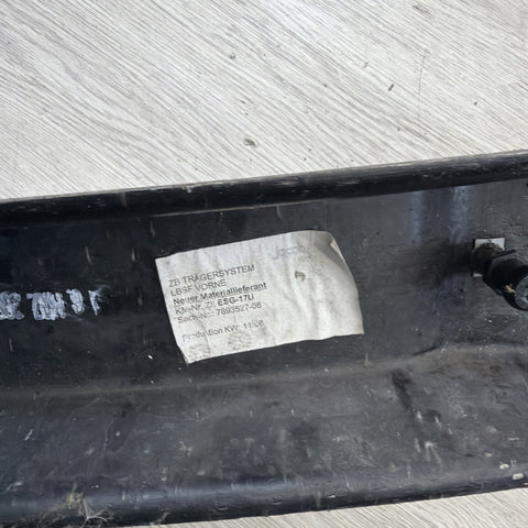 01-06 BMW E46 M3 Front Bumper Rebar Reinforcement Beam