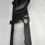 01-06 BMW E46 CONVERTIBLE REAR SEAT ROLLOVER BAR TRIM COVER 8204279 OEM BLACK