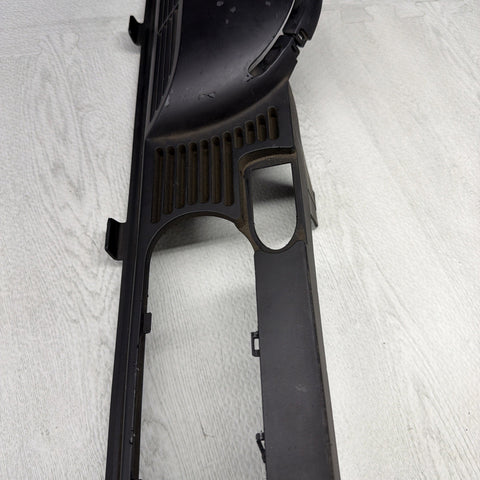 01-06 BMW E46 CONVERTIBLE REAR SEAT ROLLOVER BAR TRIM COVER 8204279 OEM BLACK