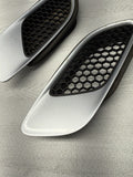 08-13 BMW E90 E92 E93 M3 Hood Scoops Silverstone Pair 8042978