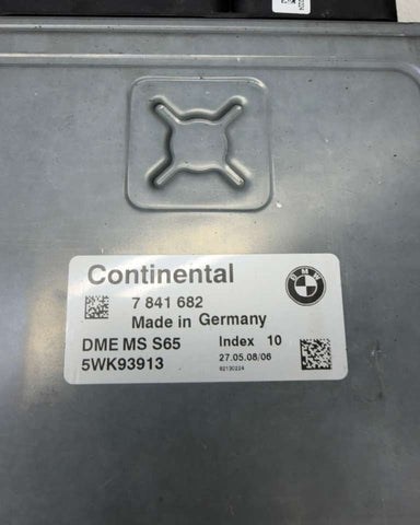 06-10 BMW E60 E63 E64 M5 M6 S85 V10 Motor Engine Control Unit DME ECU MSS65