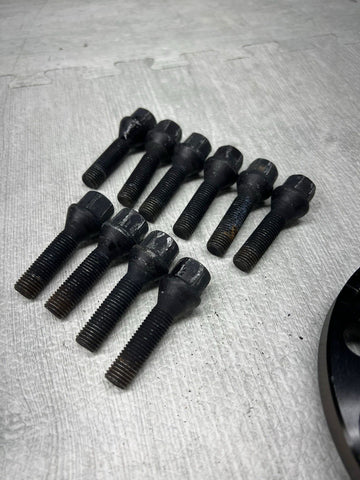 15MM Spacers + Extended Bolts PAIR 5x120 BMW E SERIES