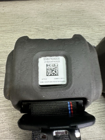 21-26 BMW G82 M4 Coupe Rear Seat Belt Seatbelts Pair