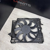 15-20 OEM BMW F80 F82 F83 M3 M4 Electric Radiator Cooling Fan w/Shroud *Notes*