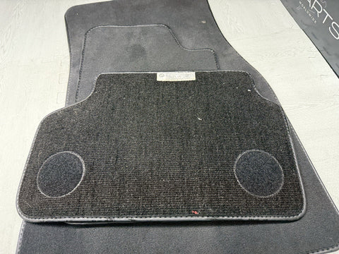 BMW 19-23 G30 F90 M5 Black Carpet Floor Mats OEM Right Front + Rears Only