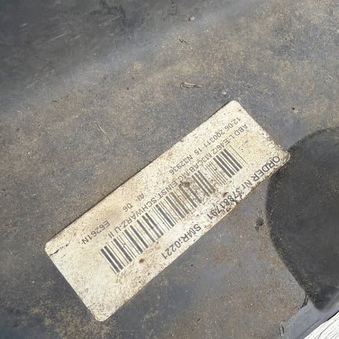 2001-2006 BMW E46 M3 Jet Black Rocker Panel Side Skirt OEM Left Driver