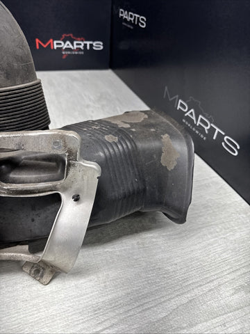 BMW E46 M3 OEM (2001-2006) BRAKE AIR INLET DUCTS + BRACKETS PAIR *NO BROKEN TABS