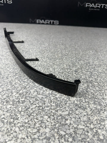 01-06 BMW E46 M3 Headlight Lower Trim Moulding Left Driver OEM 8208677 Jet Black