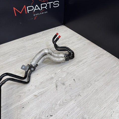 08-13 OEM BMW E90 E92 E93 M3 MT Transmission Oil Cooler Pipe Line Flow Return