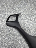 08-13 BMW E90 E92 E93 M3 Lower Steering Wheel Trim Cover Plate Black