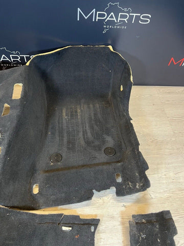 08-13 BMW E92 M3 Coupe Front & Rear Black Floor Carpet Interior