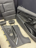 15-20 BMW F83 M4 Convertible Interior Seats & Panels Leather Black *Notes*