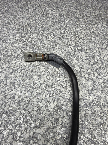 01-06 BMW E46 M3 Battery Black Negative Power Terminal Cable Rear