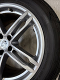 2015-2018 Porsche Macan Wheel 19x9 Genuine 5 Spoke Double Spoke With TIRE