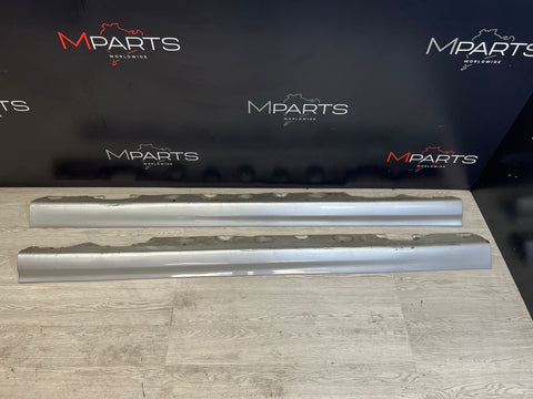 01-06 BMW E46 M3 Rocker Panel Side Skirts OEM Titanium Silver