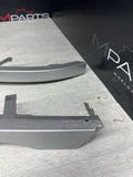 BMW E46 M3 Headlight Trims With Non Washer Option Titanium Silver