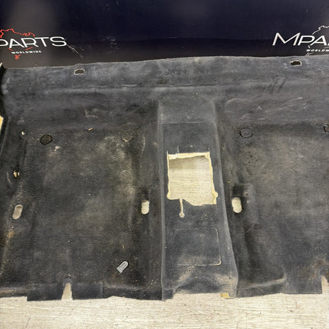 01-06 BMW E46 M3 Coupe Rear Black Floor Carpet Interior OEM