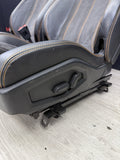 14-19 LAMBORGHINI HURACAN LP610-4 FRONT SEATS OEM + REMOVABLE HONDA CIVIC RAILS