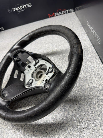 OEM Genuine BMW 08-13 E90 E92 E93 M3 Leather Steering Wheel DCT *Worn*