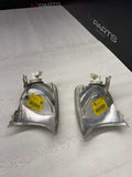 02-06 BMW E46 325 328 M3 Clear Corner Lights Tail Lamps 6919651 6919652 *Notes*